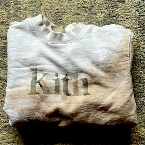 KITH White sweater with stains